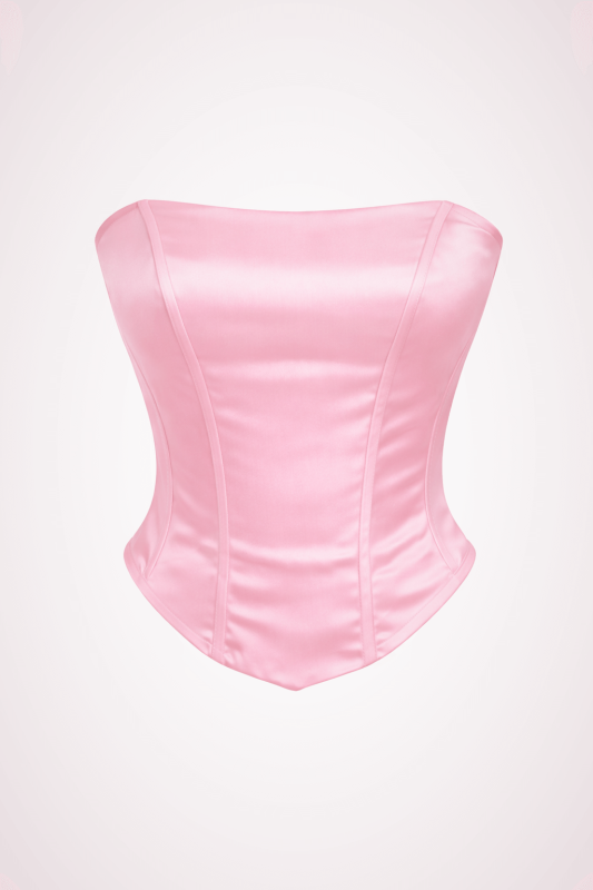 elegant corset pink product