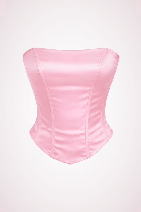 elegant corset pink product