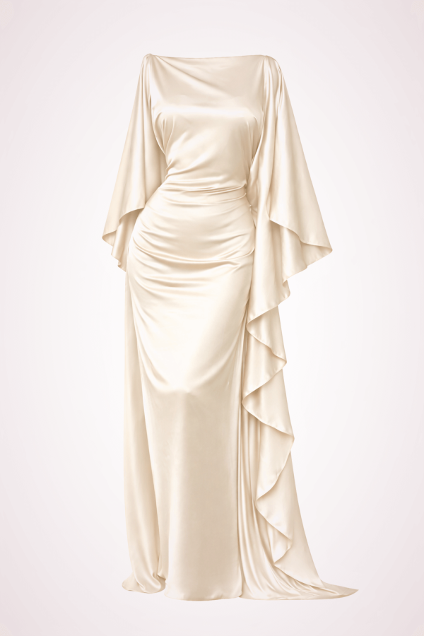 maxi dress creamy