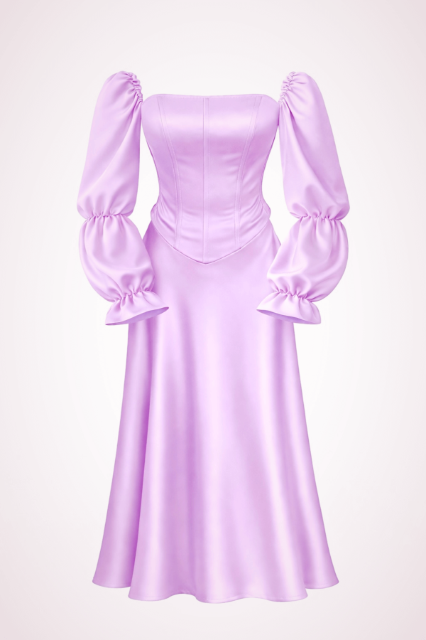 maxi skirt+corset+sleeves purple product maxi skirt+corset+sleeves purple product
