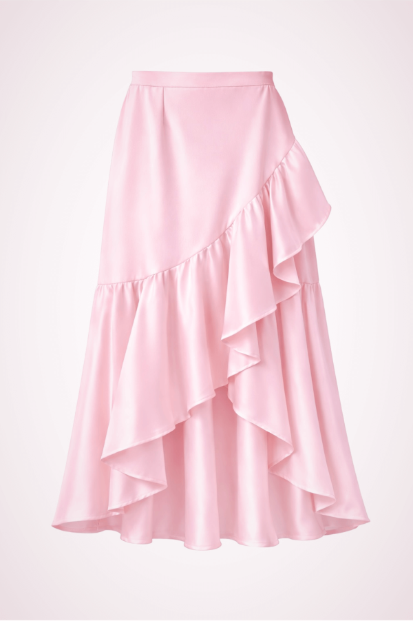 ruffle skirt pink product
