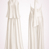 satin set top and pants white satin set top and pants white